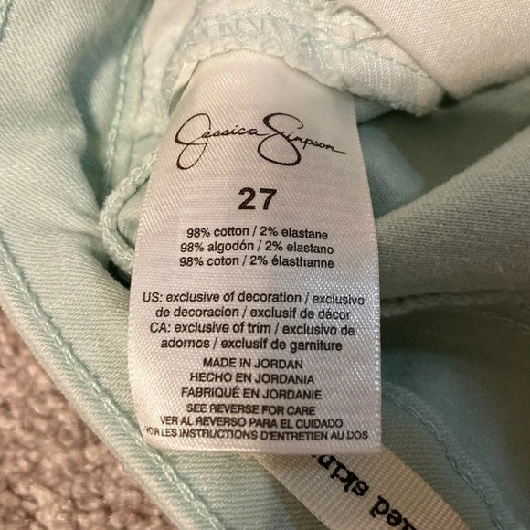 Jessica Simpson Forever Rolled Skinny Jeans 27 - Picture 14 of 15